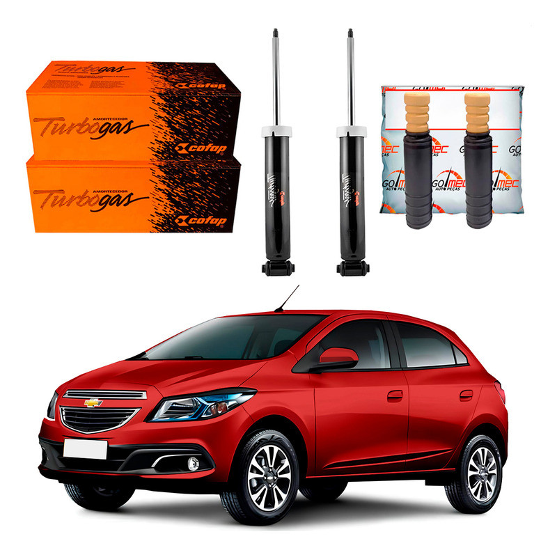 Kit Amortecedor Traseiro Onix 1.0 1.4 2012 A 2016