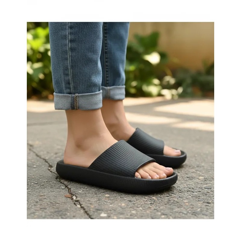 Chinelo Sandália Slide Leve Yvate Massageador Nuvem Macio