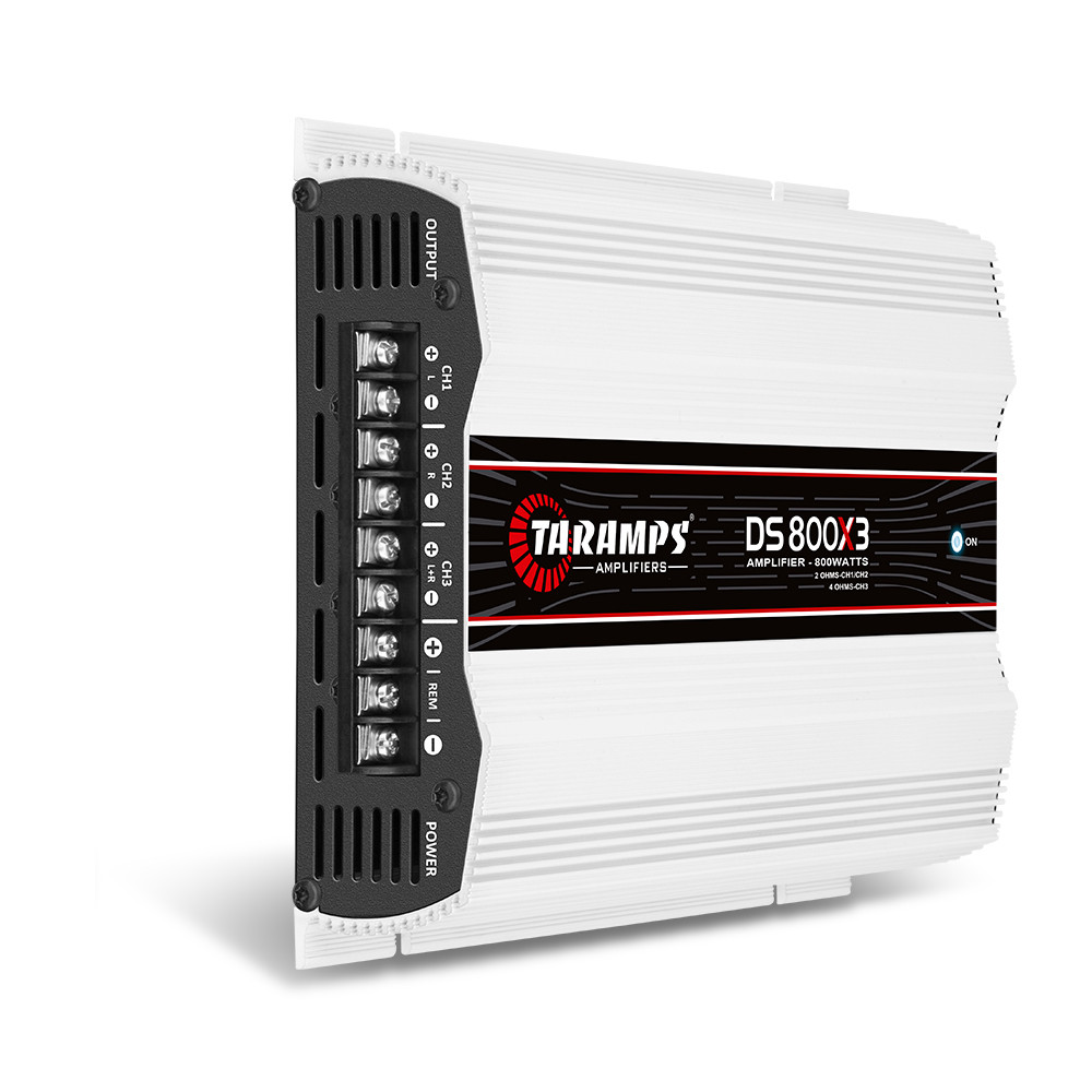 Módulo Taramps DS800X3 800W RMS 3 Canais 1 e 2 Ohms Amplificador Digital Som Automotivo em Oferta na Shopee