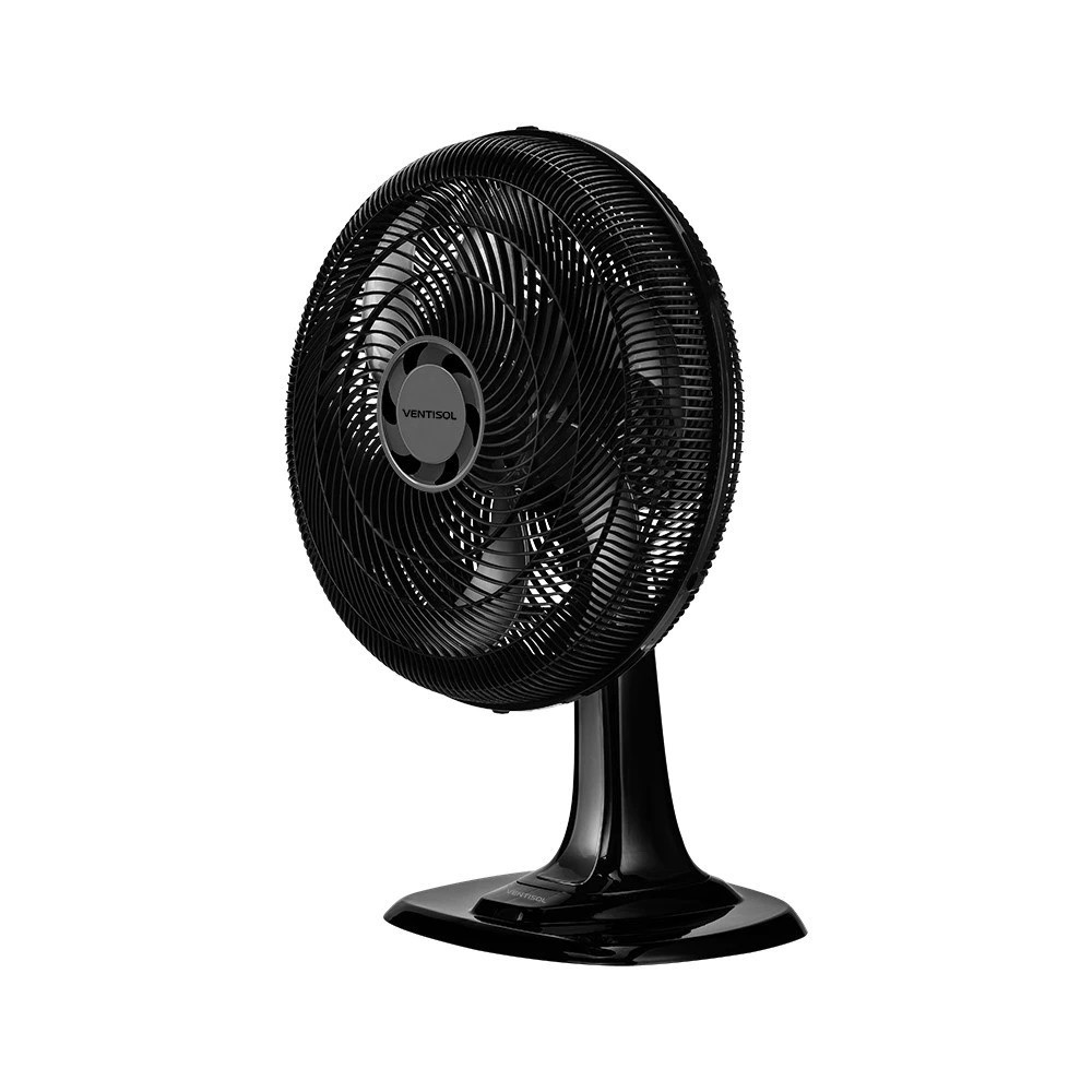 Ventilador mesa turbo oscilante 40cm hélice 6 pás ventisol 127V