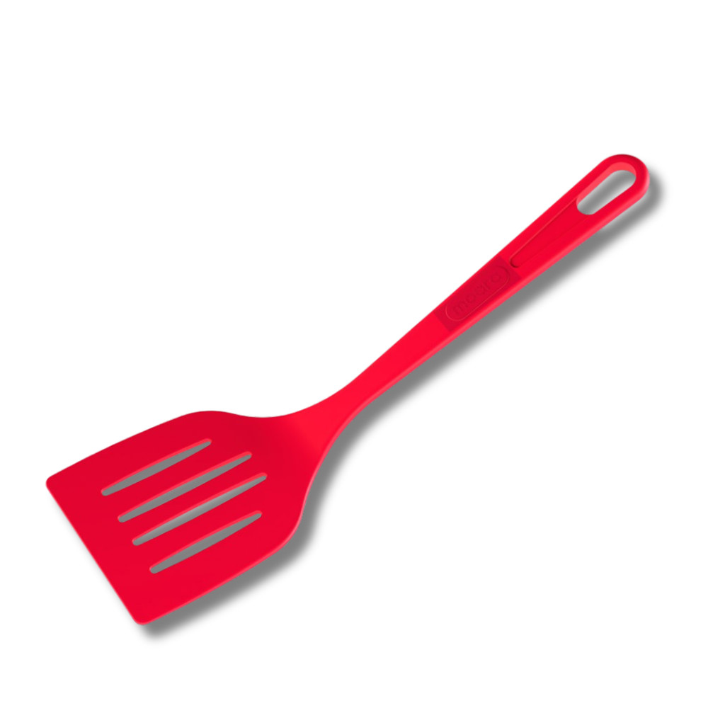 Utensílio Espátula Vazada de Cozinha Smart Pink 100% Nylon Até 180 °C