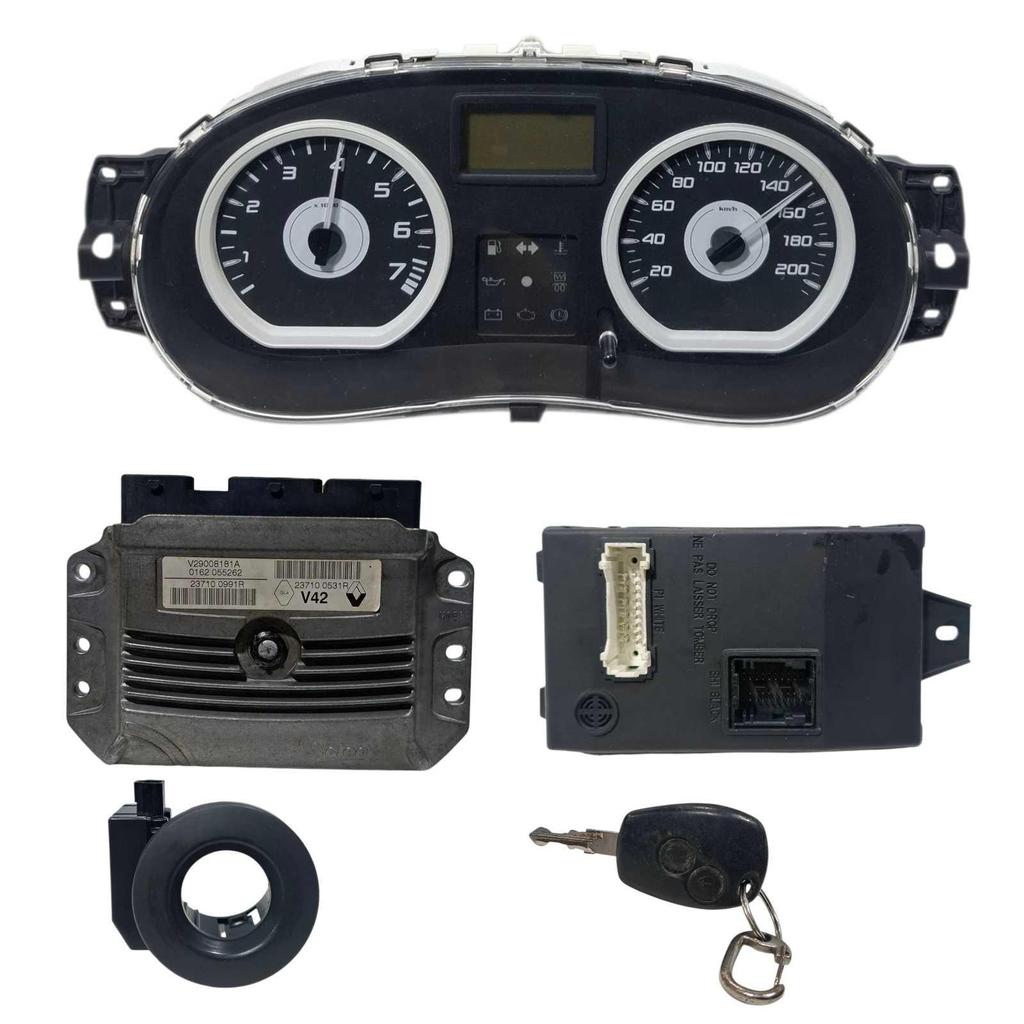 Kit Code Injeção Renault Sandero Stepway 1.6 16V 2011 Manual