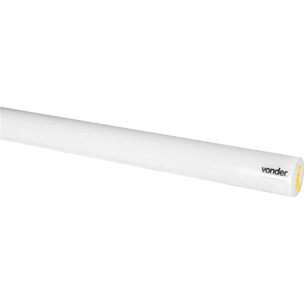 Tarugo de Nylon 25 mm x 1 m em Poliamida Vonder