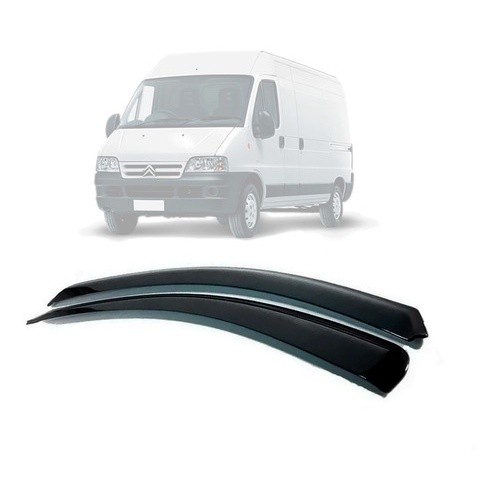 Calha de Chuva Defletor Citroen Jumper 2001 a 2020 2 Portas Ecoflex