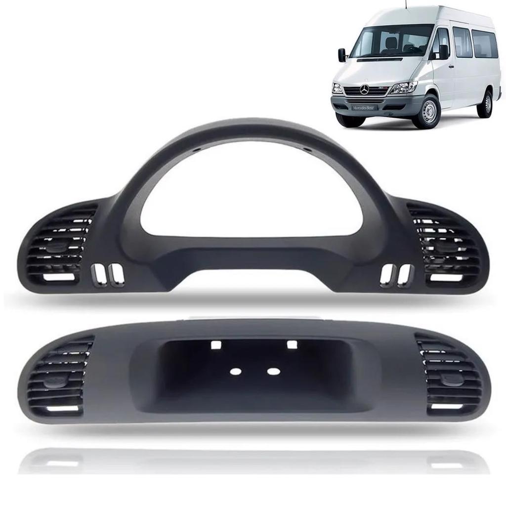 Imagem Kit Acabamento Capa Painel Difusor Ar Para Sprinter 311 313