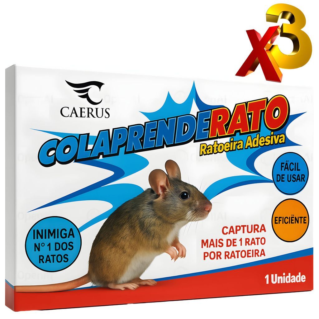 3 Adesivos Cola Gruda Rato, Prende Pragas Controle De Roedores Armadilha P/ Rato Ratoeira Não Toxico em Oferta na Shopee