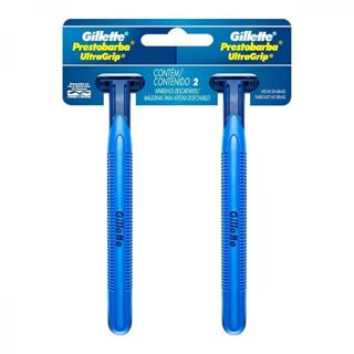 Aparelho Gillette Prestobarba Ultragrip Com 2 Unidades em Oferta na Shopee