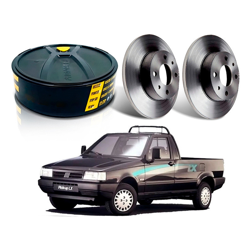 Disco Freio Dianteiro Fiorino 1.3 1.5 1991 A 1997 em Oferta na Shopee