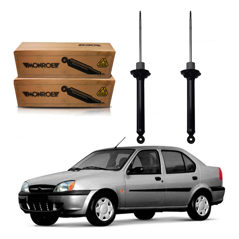 Par Amortecedor Traseiro Fiesta Sedan 1.0 1.6 2001 A 2004 em Oferta na Shopee