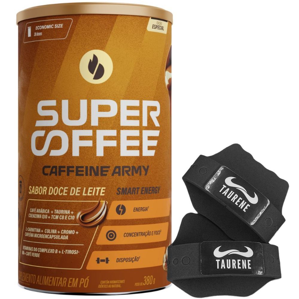 SuperCoffee 3.0 Doce de Leite 380g Luva - Caffeine Army