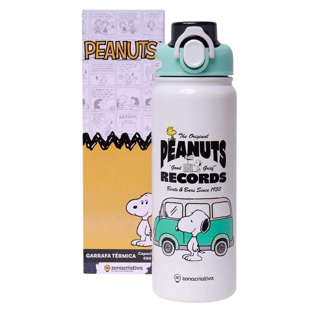 Garrafa Galaxy Snoopy 650ml Zona Criativa - 10073509 em Oferta na Shopee