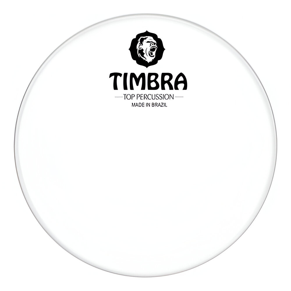 Percussão Bateria Pele Batedeira Leitosa Grossa Timbra Surdo 18 Polegadas