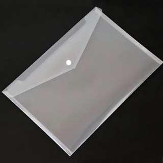 Kit Pastas Envelope Com Botão OfícioA4 Transparente em Oferta na Shopee