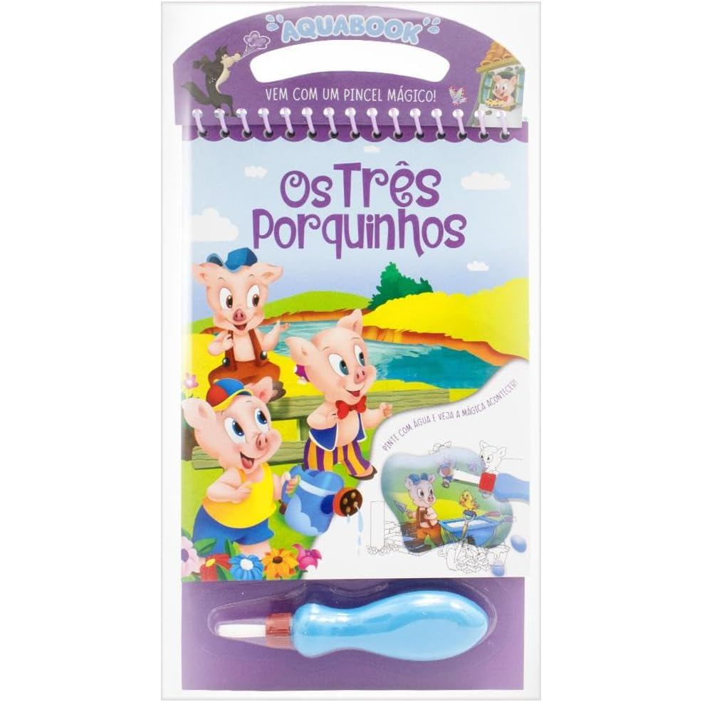 Aquabook Clássicos | Os Três Porquinhos