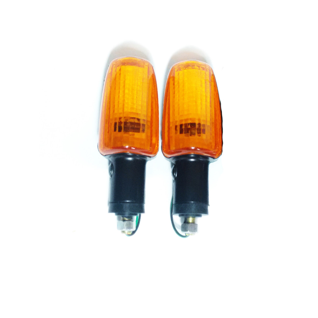 4 Pisca Seta Cg Fan 125 Sinaleira Cor Laranja CG 150 / 125 CB 300 CBX 250 — imagem 2 de 2