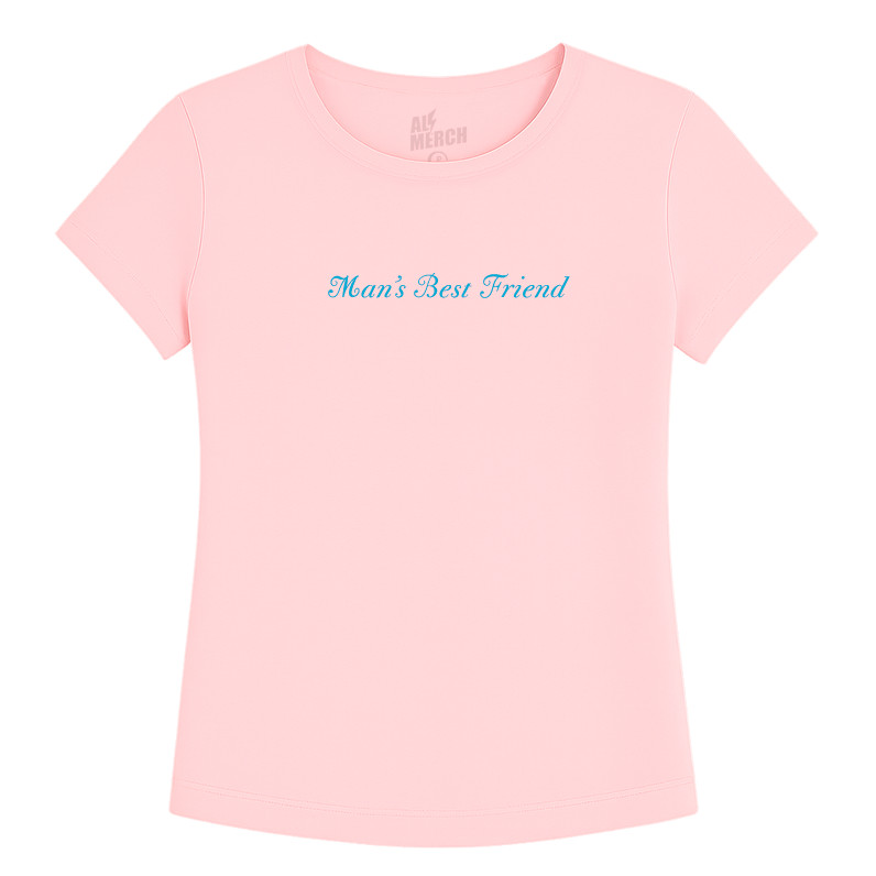 Baby Look Sabrina Carpenter Man's Best Friend Logo [ALMERCH]