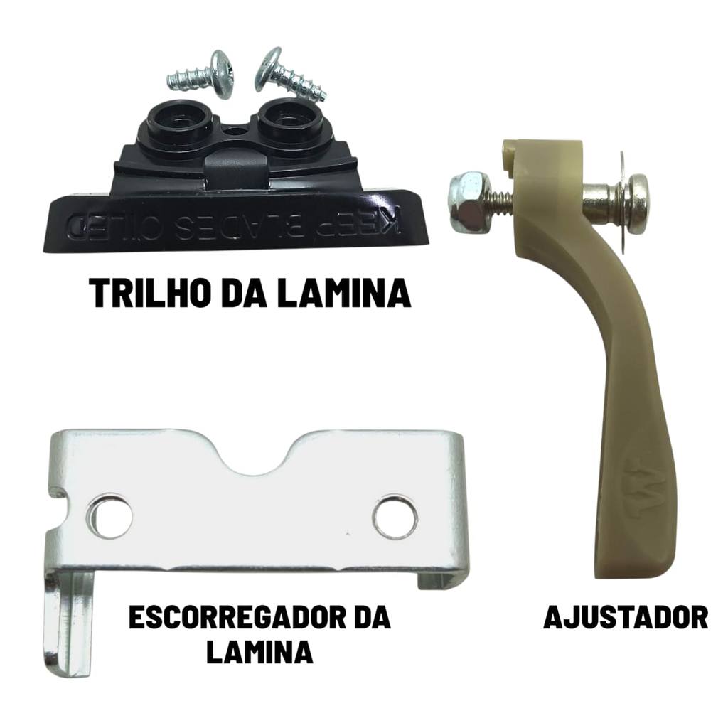 Trilho Lamina / Escorregador / Ajustador Maquinas Wahl