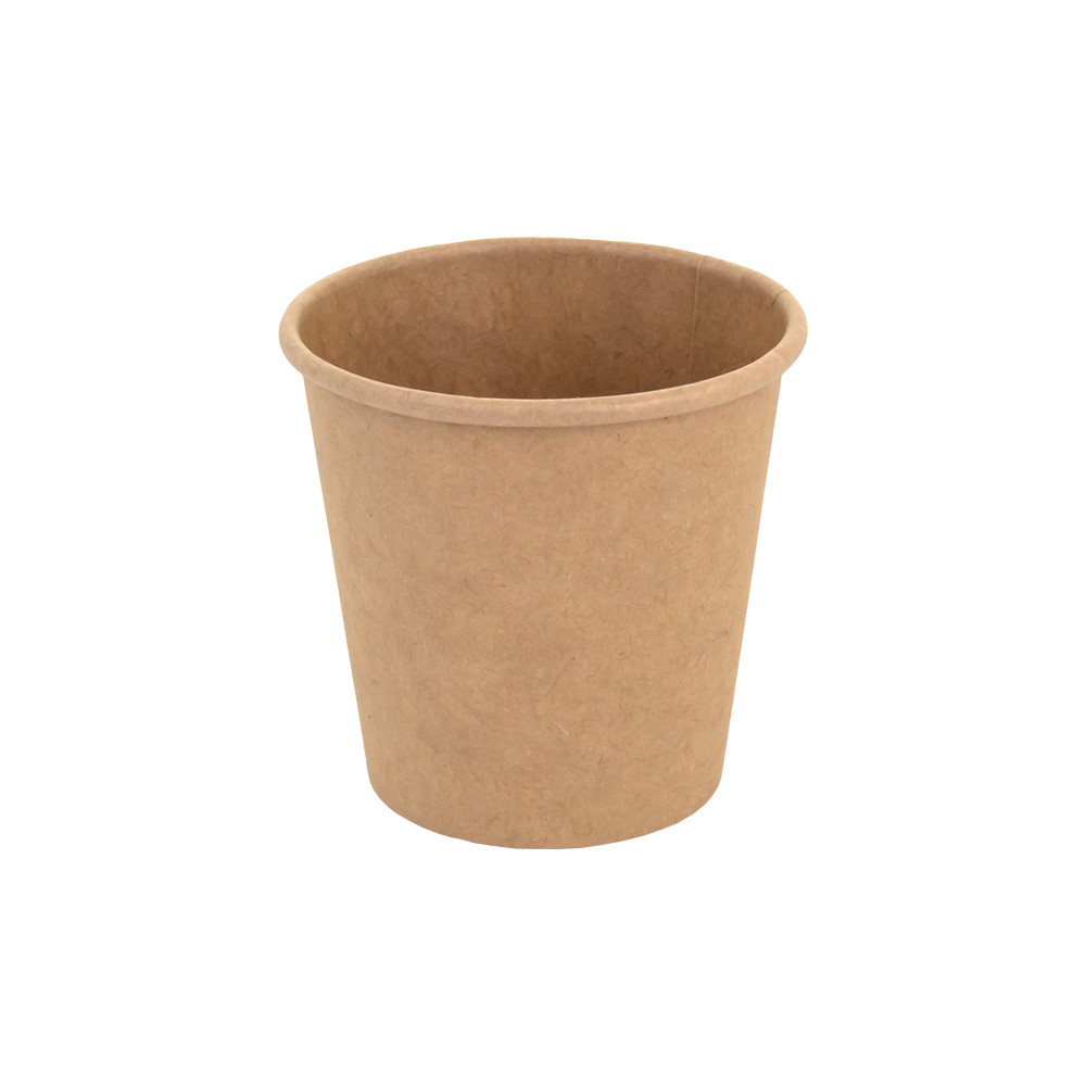 50 a 200 Copos de Papel Kraft Térmico 60ml e 110ml Bebidas Quentes Café Chá Resistente Ecológico