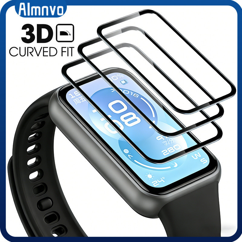 Película Film Com Vidro De Macio for Relógio Smartwatch Huawei Band 11 11 Pro/Huawei Band 10 9 8 7 NFC Acessórios