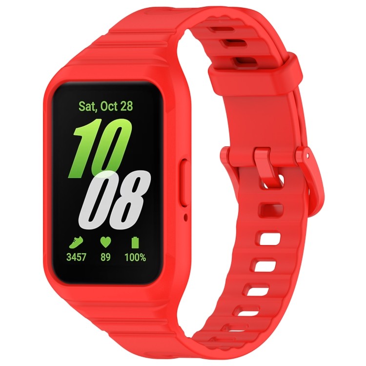 Envio No Mesmo Dia Para Samsung Galaxy Fit 3 Pulseira De Relógio TPU Integrada