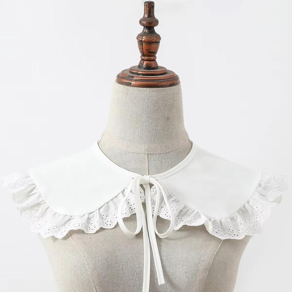 Colar Falso De Renda KALTENDIN , Gola Destacável Doce Elegante , Decote Decorativo DIY Macio E Confortável