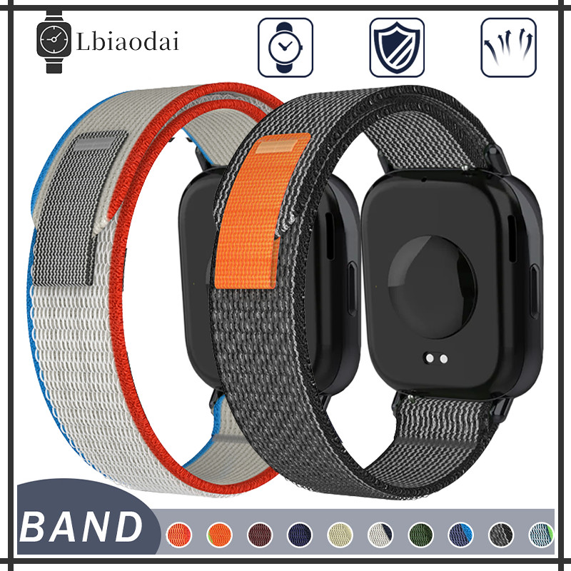 Pulseira De Nylon Trail Loop 20/22mm Para Redmi Watch 5 Active/5 Lite/Garmin/Amazfit Bip 6/Huawei Watch GT 6 5 4/Xiaomi