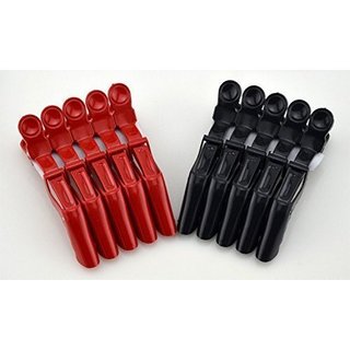 Adecco LLC 10 Peças de Presilhas para Cabelo, Presilhas de Cabelo Tipo Jacaré para Divisão, Presilhas de Cabelo Tipo Cro