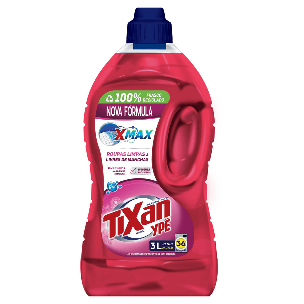 Tixan Lava-Roupas Líquido Maciez Ypê 3L
