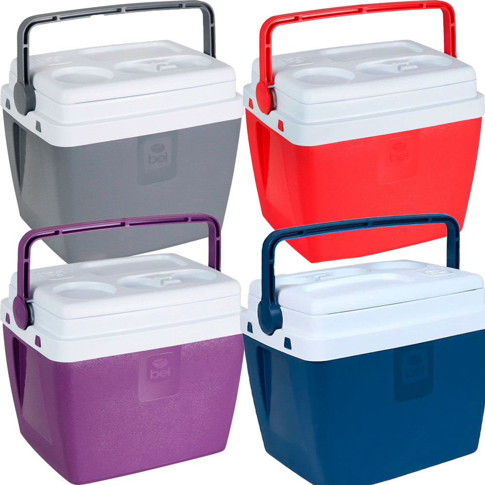 Caixa Térmica Cooler 12L Com Alça Pesca Praia Camping Belfix