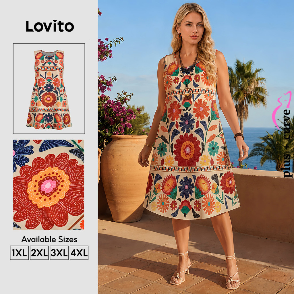 National Lovito Férias Vestido Feminino Para Carnaval Novo Visual Vestido Com Zí