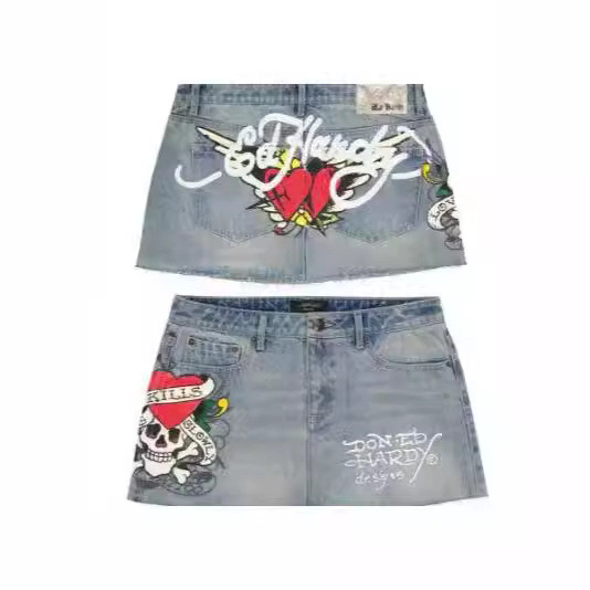 Saia curta que realça os quadris, cintura fina estilo Y2K, estilo americano primavera/verão, nova saia jeans de cintura 