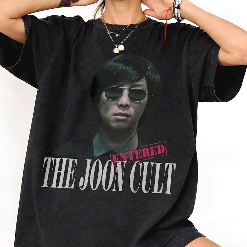 [Premium em Algodão Puro]SG Camiseta Unissex BTS RM Namjoon Cult Vintage Estampa Exclusiva Confortavel Estilosa Divertid