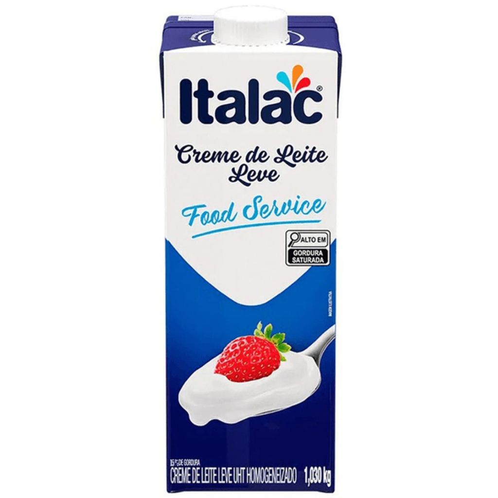 Creme de Leite Italac  TP 1,03KG
