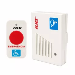 Alarme de Idoso e Deficiente PNE/PCD para Emergência Pilha - DNI 4241