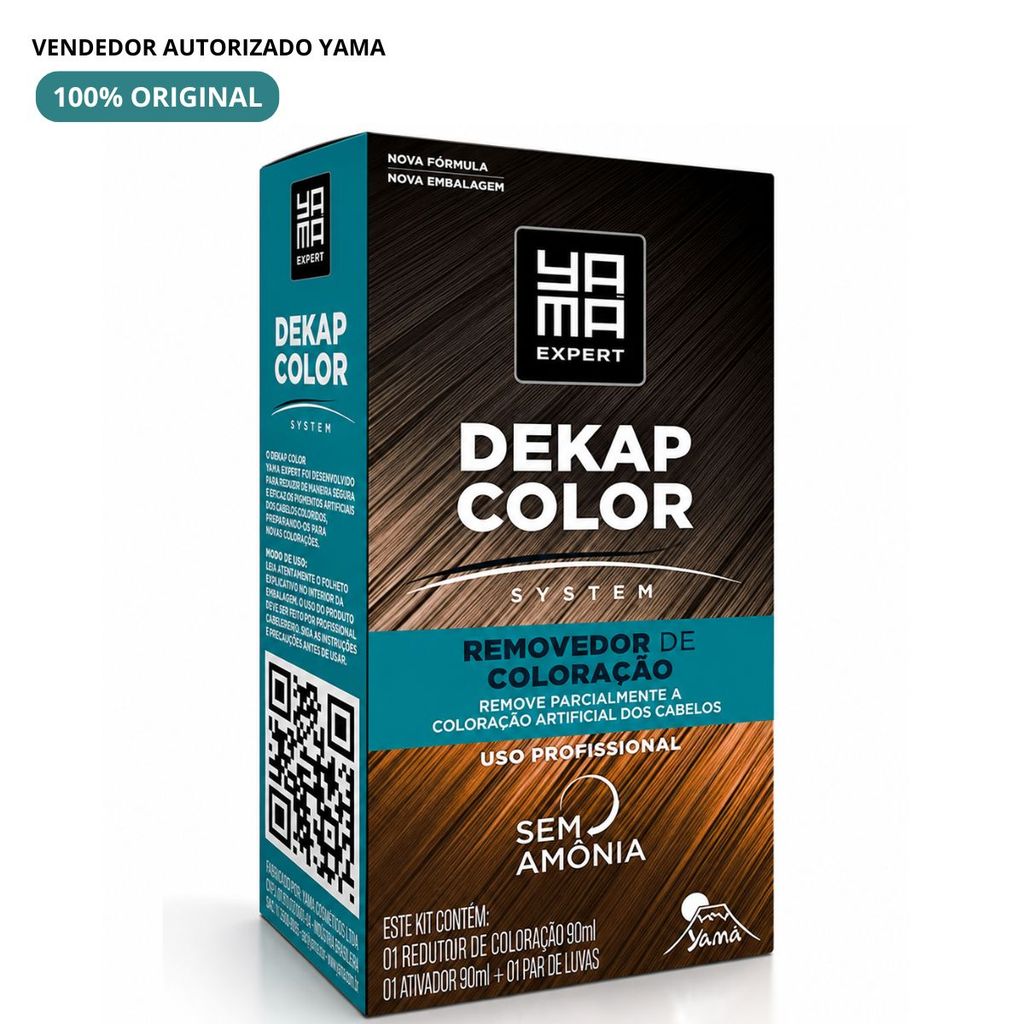 Yamá Dekapcolor System Removedor de Coloração - 120ml