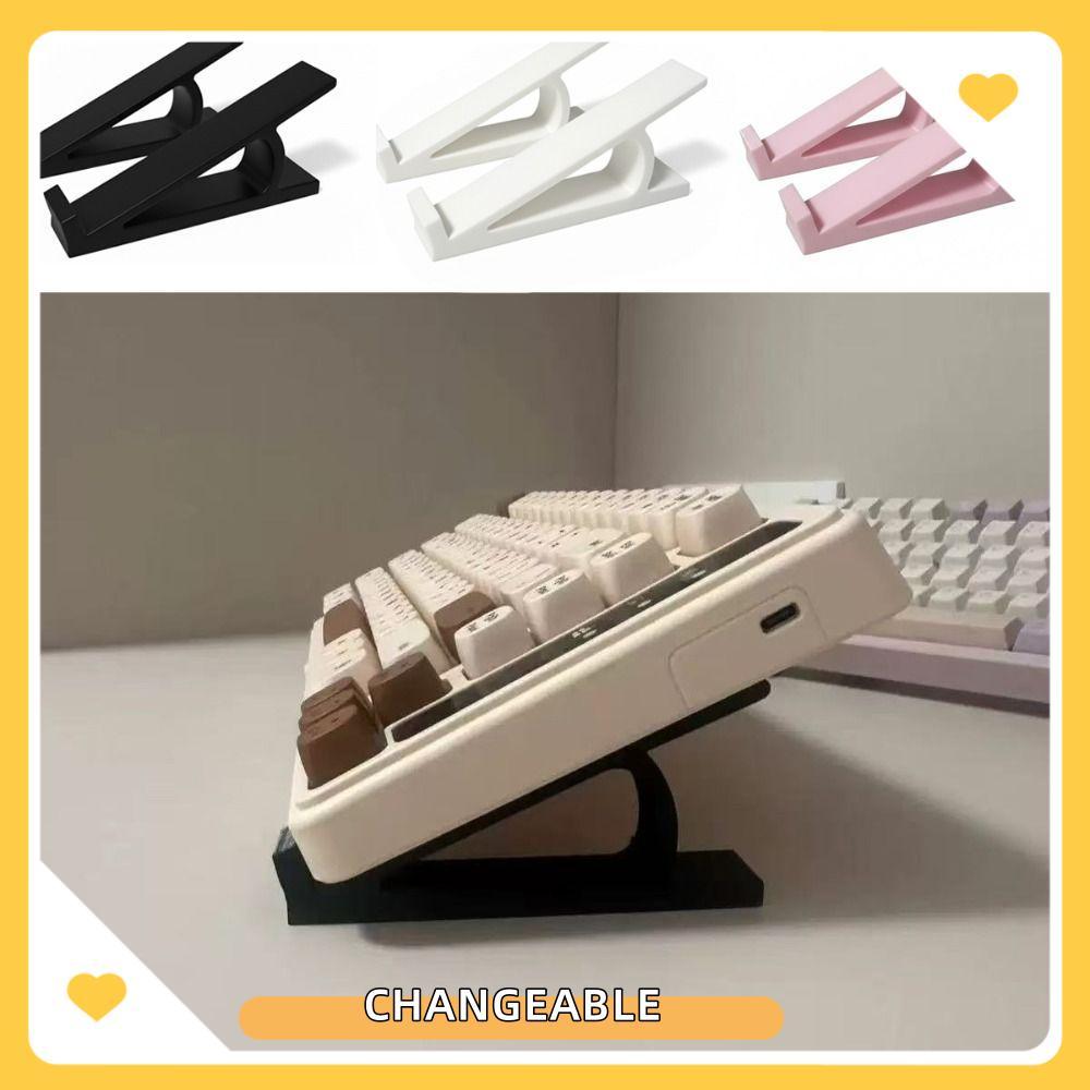 Riser De Teclado De Computador Mutável , Suporte Elevado Plástico Portátil , Acessórios