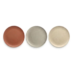 Prato Para Sobremesa Fibra De Bambu 20cm Hauskraft Multicor
