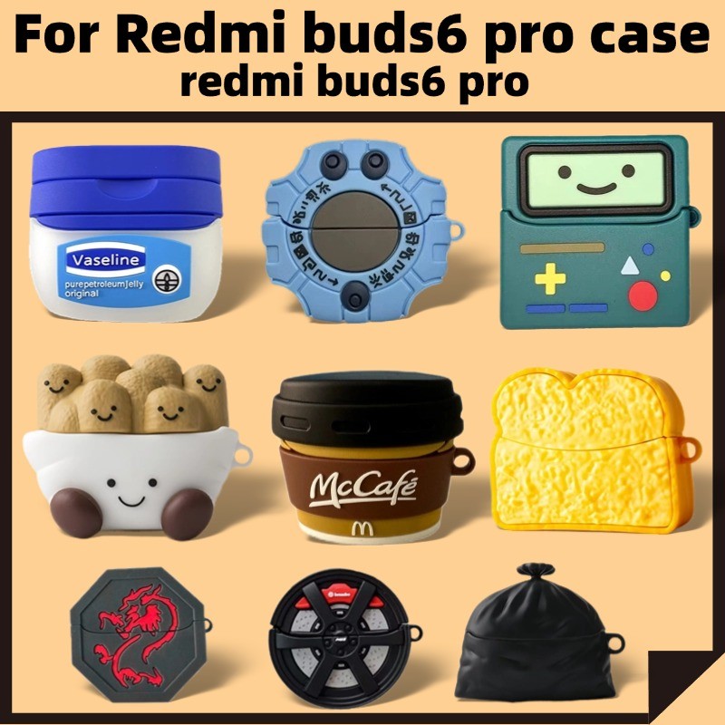 Para xiaomi Redmi Buds 6 Pro Capa De Fone De Ouvido À Prova De Choque Procapa De