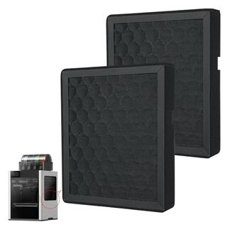 2 Filtros de Ar para Impressora 3D Bambu Lab H2D/H2S/H2D Laser, Acessórios de Substituição de Filtro Purificador de Ar c