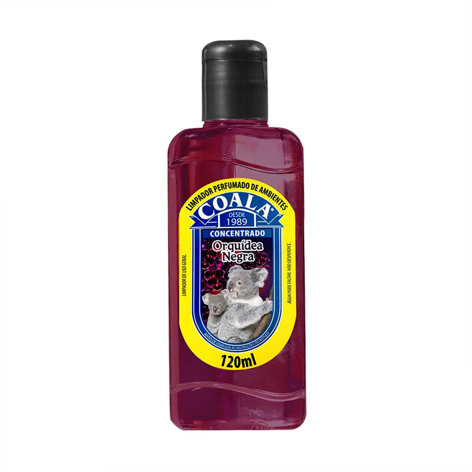 Aromatizante limpador concentrado Orquídea Negra 120ml Coala