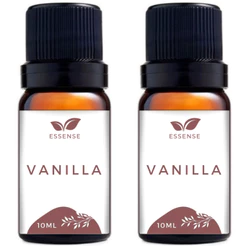 2 Essências de Vanilla 10ml Hidrossolúvel Aromatizador Difusor Umidificador Essência Baunilha Vanila