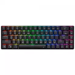 Teclado Mecânico Gamer Xtrike Me GK-995W, Wireless/Bluetooth, RGB, ANSI, 60%, Preto