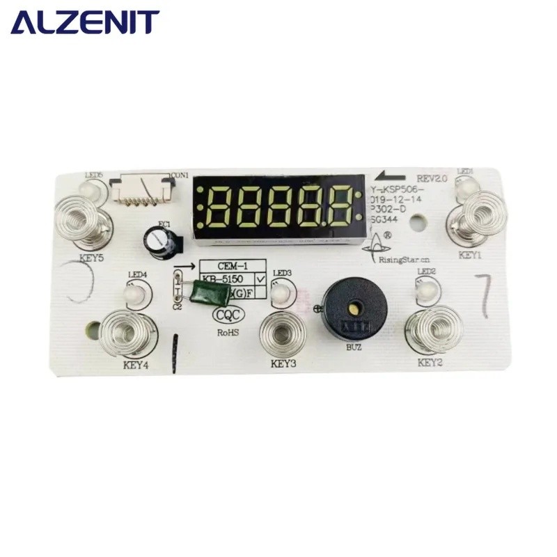 1 Peça Usada Para Placa De Controle De Chaleira Elétrica Midea KSP506 Display PCB MY-KSP506 Peças De Eletrodomésticos De