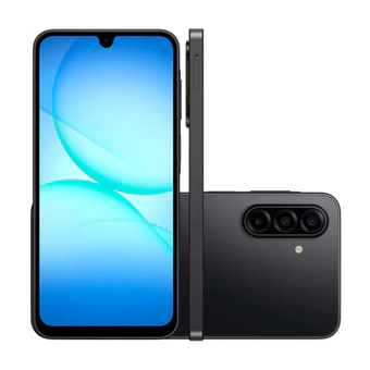 SMARTPHONE SAMSUNG GALAXY A17 128GB 4GB RAM 50MP TELA 6.7 IP54 PRETO
