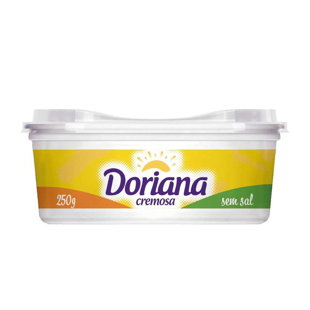 Doriana Margarina cremosa sem sal 250g