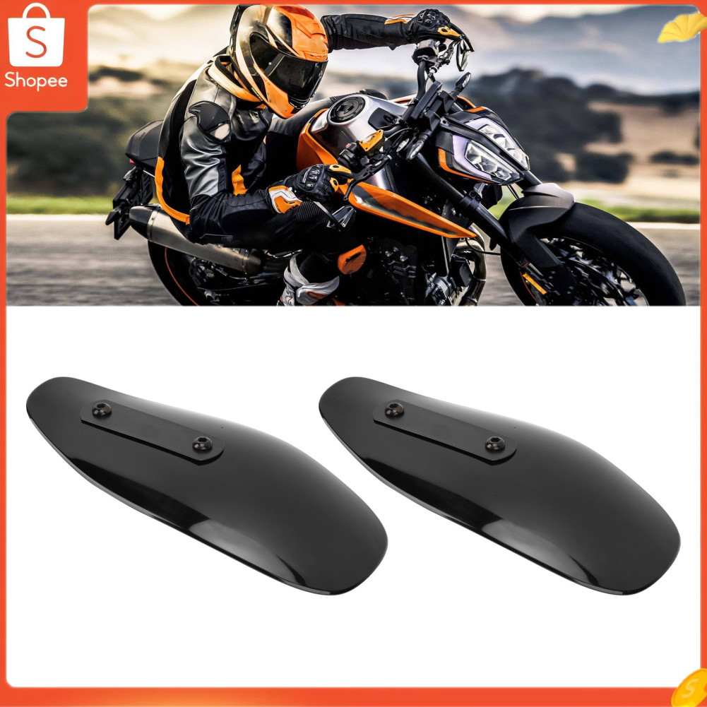 Hap Protetor de mão para motocicleta reduz a resistência ao vento, ajuste universal para a maioria das motocicletas,