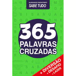 Almanaque Passatempo Sabe-Tudo 365 Palavras Cruzadas
