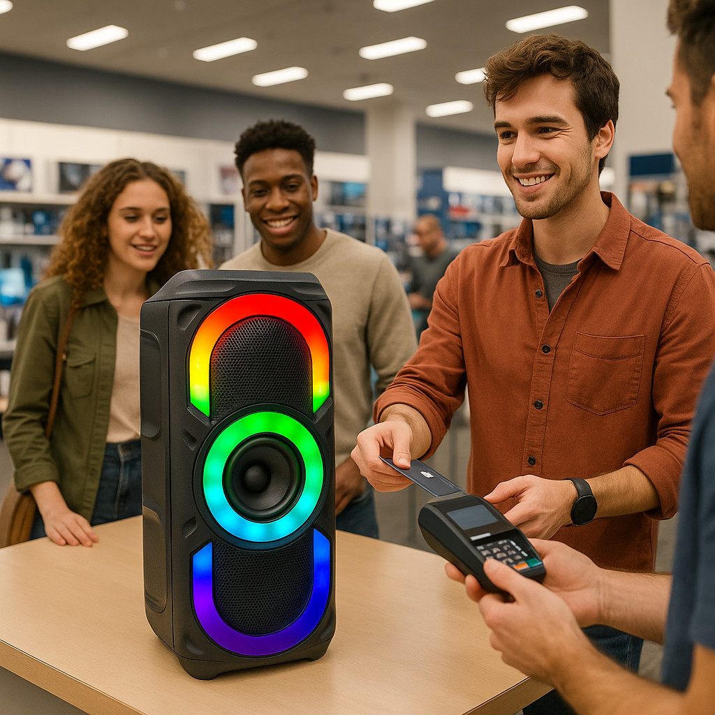Caixa de Som Bluetooth 50W — foto 4