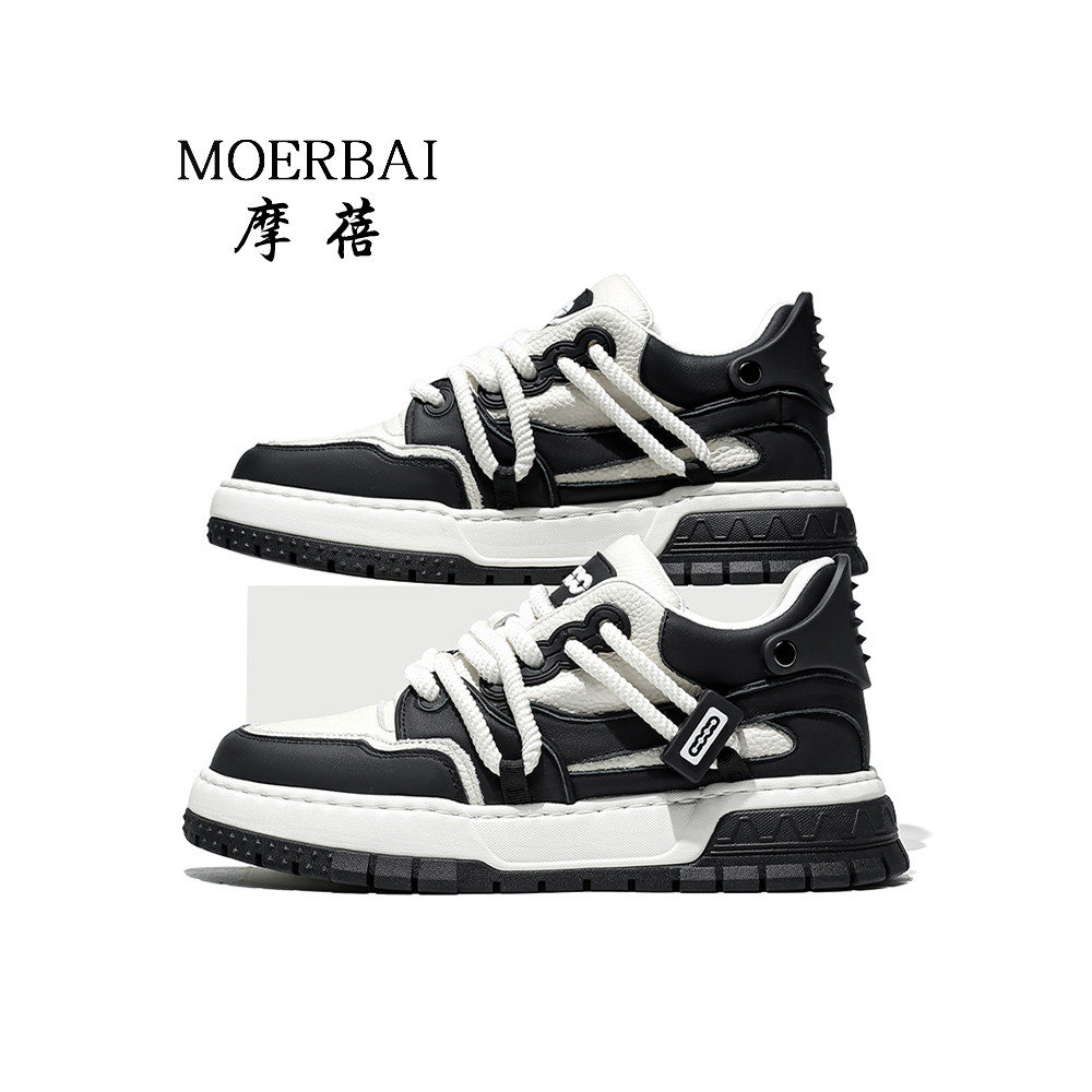 Mobe sapatos masculinos 2026 novo estilo sapatos masculinos de sola grossa resistente ao desgaste esportes sapatos casua