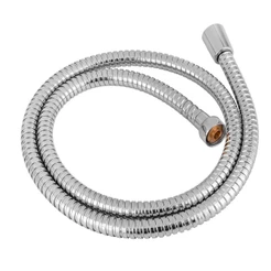 Engate Flexivel Mangueira Ducha Higienica Chuveirinho 2 Metros Rosca 1/2 Metal Cromado